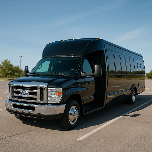 Bus Rental Company Tuscaloosa 18 Passenger Minibus