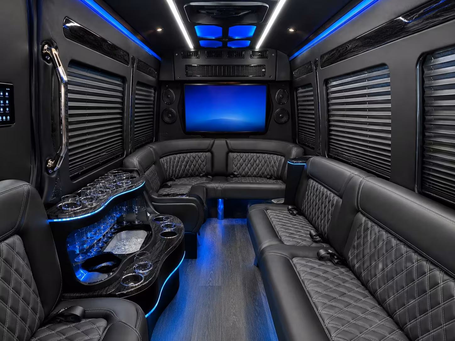 sprinter limousine inside