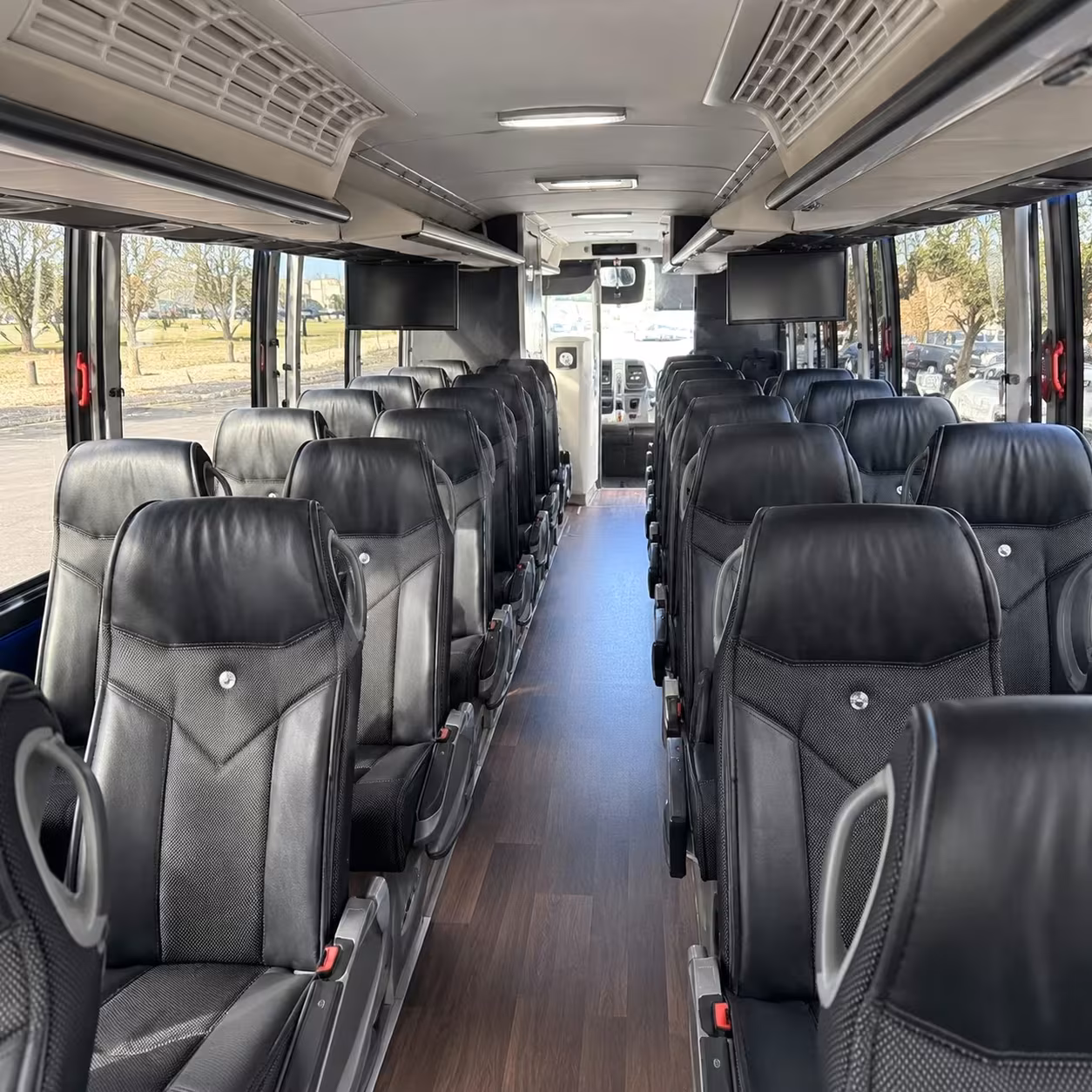 tuscaloosa charter bus interior